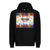 Black teacher fuel Premium Hoodie - NancyCooperArtShop