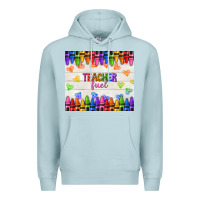 Blue Mist teacher fuel Premium Hoodie - NancyCooperArtShop