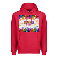 Cardinal teacher fuel Premium Hoodie - NancyCooperArtShop