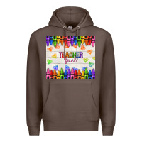 Coffee teacher fuel Premium Hoodie - NancyCooperArtShop