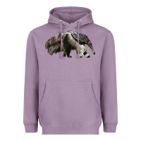 Lavender anteaters Heavyweight Hoodie - LillyAllenDesigns