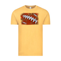 Vintage Mustard American football background Vintage Tee - texasbilliewilder