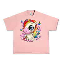 Salmon unicorn Urban Heavy Tee - Zillion Design Studio