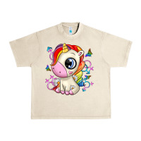 Sandshell unicorn Urban Heavy Tee - Zillion Design Studio