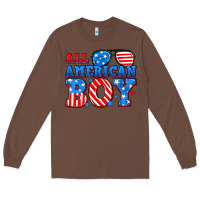 Chestnut All American boy Long Sleeve Tee - Neo Western