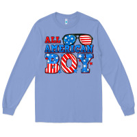 Colony Blue All American boy Long Sleeve Tee - Neo Western