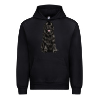 Black newfoundland dog Urban Hoodie - LillyAllenDesigns