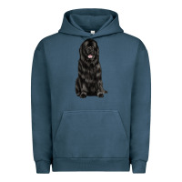 Pigment Midnight Navy newfoundland dog Urban Hoodie - LillyAllenDesigns