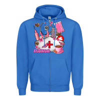 True Royal Mama Zipper Hoodie - AdoDesignShop