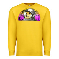 Lemon dogecoin to the mars Premium Sweatshirt - Jasminsmagicworld