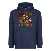 Navy when you're dead inside but it's christmas Heavyweight Hoodie - Jasminsmagicworld