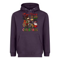 Plum when you're dead inside but it's christmas Heavyweight Hoodie - Jasminsmagicworld