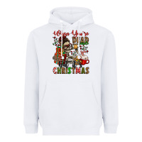 White when you're dead inside but it's christmas Heavyweight Hoodie - Jasminsmagicworld