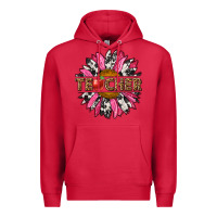 Cardinal western teacher sunflower Premium Hoodie - NancyCooperArtShop