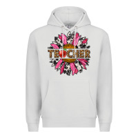 Western Teacher Sunflower Premium Hoodie | Teevron