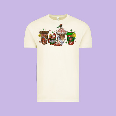 Vintage Tee american football coffee cups