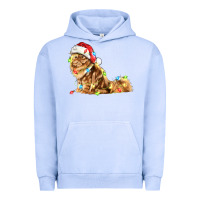 Pigment Grape Ice christmas persian cat Urban Hoodie - LillyAllenDesigns
