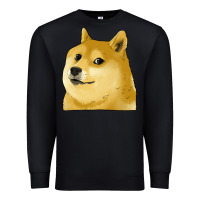 Black doge coin shiba dog Premium Sweatshirt - Jasminsmagicworld