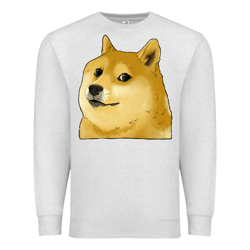 Doge Coin Shiba Dog Premium Sweatshirt by Jasminsmagicworld | Teevron