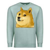 Seafoam doge coin shiba dog Premium Sweatshirt - Jasminsmagicworld