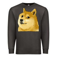 Smoke doge coin shiba dog Premium Sweatshirt - Jasminsmagicworld
