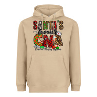 Mushroom santa’s favorite cna Heavyweight Hoodie - Jasminsmagicworld