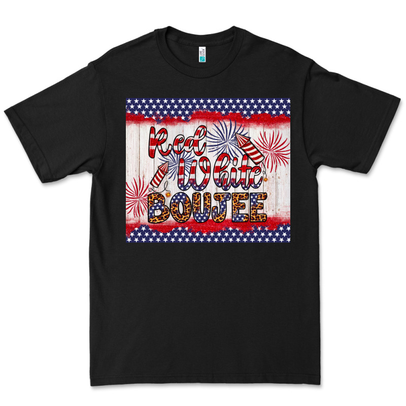 Red White Boujee Premium Tee by Artiststas | Teevron
