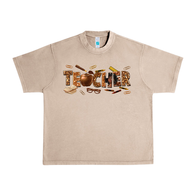 Melanin Teacher Urban Heavy Tee by texasbilliewilder | Teevron