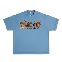 Pebble Blue melanin teacher Urban Heavy Tee - texasbilliewilder