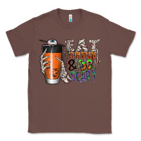 Chestnut Eat drink be scary Classic Tee - CowhideDigitalArt