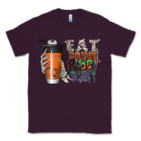 Plum Eat drink be scary Classic Tee - CowhideDigitalArt