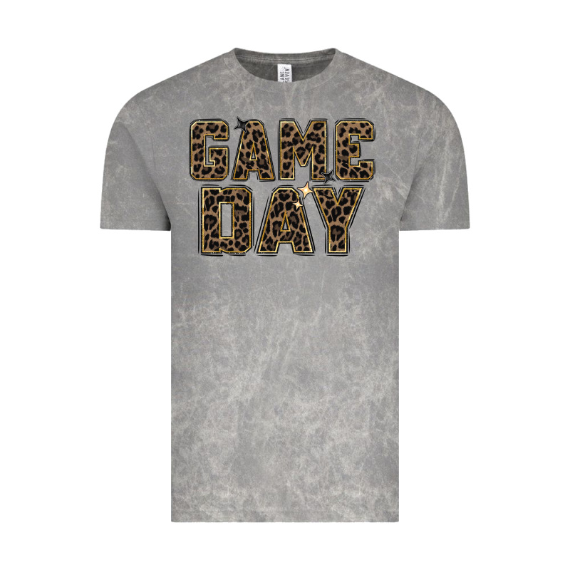 Game Day Leopard Vintage Tee by Zillion Design Studio | Teevron