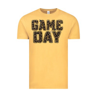 Vintage Mustard game day leopard Vintage Tee - Zillion Design Studio