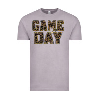 Vintage Zinc game day leopard Vintage Tee - Zillion Design Studio