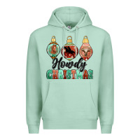 Seafoam howdy christmas Premium Hoodie - MaliasSmallBusiness