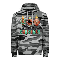 Slate Camo howdy christmas Premium Hoodie - MaliasSmallBusiness