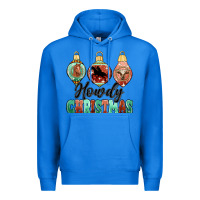True Royal howdy christmas Premium Hoodie - MaliasSmallBusiness
