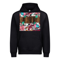 Black custom name Urban Hoodie - LillyAllenDesigns