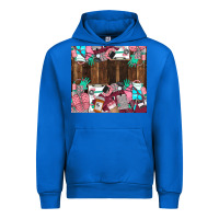 Cobalt custom name Urban Hoodie - LillyAllenDesigns