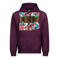Mauve Wine custom name Urban Hoodie - LillyAllenDesigns