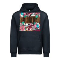 Navy custom name Urban Hoodie - LillyAllenDesigns