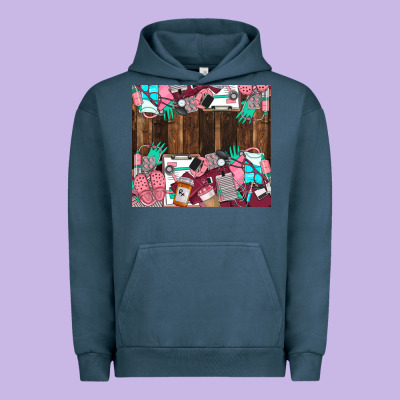 Custom Name Urban Hoodie Designed By Lillyallendesigns