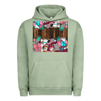 Pigment Oil Green custom name Urban Hoodie - LillyAllenDesigns