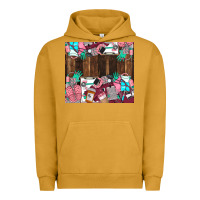 Pigment Peanut Butter custom name Urban Hoodie - LillyAllenDesigns