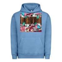 Pigment Pebble Blue custom name Urban Hoodie - LillyAllenDesigns