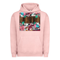 Pigment Salmon custom name Urban Hoodie - LillyAllenDesigns