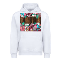White custom name Urban Hoodie - LillyAllenDesigns