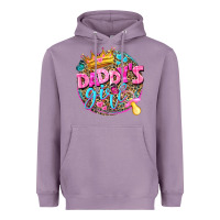 Lavender daddys girl Heavyweight Hoodie - NancyCooperArtShop