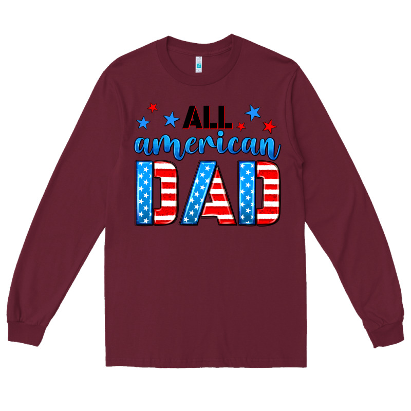All American Dad Long Sleeve Tee by Neo Western | Teevron