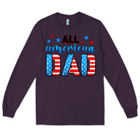 Plum All American dad Long Sleeve Tee - Neo Western